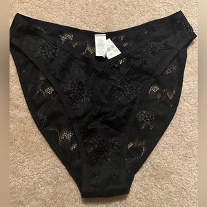NWT Aerie High Cut Lace Bikini Brief Underwear
